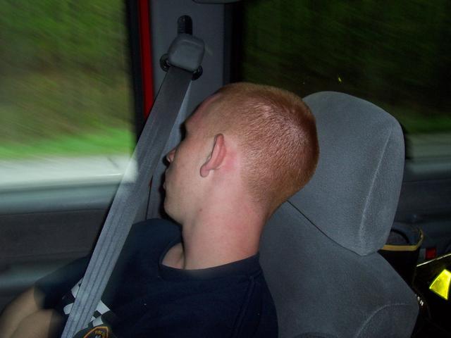 Firefighter 1 Class 2005- F.F. Cairney was a little tired